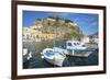 Marina Corta harbor, Lipari Island, Aeolian Islands, UNESCO World Heritage Site, Sicily, Italy-Marco Simoni-Framed Photographic Print