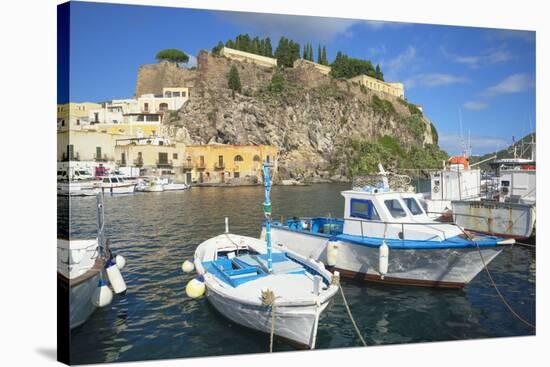 Marina Corta harbor, Lipari Island, Aeolian Islands, UNESCO World Heritage Site, Sicily, Italy-Marco Simoni-Stretched Canvas