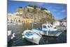 Marina Corta harbor, Lipari Island, Aeolian Islands, UNESCO World Heritage Site, Sicily, Italy-Marco Simoni-Mounted Photographic Print