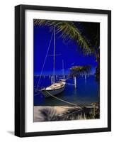 Marina De La Paz, Baja California, Mexico-Walter Bibikow-Framed Photographic Print