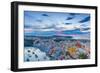 Marina di Corricella at Sunset, Procida, Flegrean Islands, Campania, Italy, Europe-Neil Farrin-Framed Photographic Print