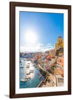 Marina di Corricella, Procida, Flegrean Islands, Campania, Italy, Europe-Neil Farrin-Framed Photographic Print