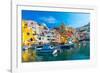 Marina di Corricella, Procida, Flegrean Islands, Campania, Italy, Europe-Neil Farrin-Framed Photographic Print