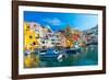 Marina di Corricella, Procida, Flegrean Islands, Campania, Italy, Europe-Neil Farrin-Framed Photographic Print