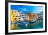 Marina di Corricella, Procida, Flegrean Islands, Campania, Italy, Europe-Neil Farrin-Framed Photographic Print