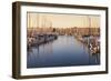 Marina Dusk-Chris Moyer-Framed Photographic Print