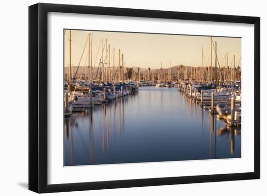 Marina Dusk-Chris Moyer-Framed Photographic Print