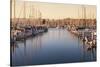 Marina Dusk-Chris Moyer-Stretched Canvas