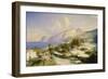 Marina Grande auf Capri-Carl Blechen-Framed Giclee Print