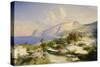 Marina Grande auf Capri-Carl Blechen-Stretched Canvas