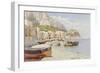 Marina Grande, Capri-Holgar Hvitfeld Jerichau-Framed Premium Giclee Print