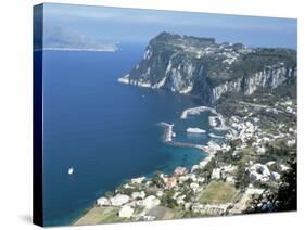 Marina Grande, Island of Capri, Campania, Italy, Mediterranean-G Richardson-Stretched Canvas