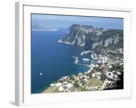 Marina Grande, Island of Capri, Campania, Italy, Mediterranean-G Richardson-Framed Photographic Print