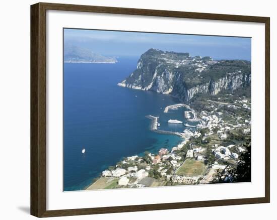 Marina Grande, Island of Capri, Campania, Italy, Mediterranean-G Richardson-Framed Photographic Print