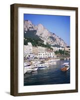 Marina Grande, Island of Capri, Campania, Italy, Mediterranean-Roy Rainford-Framed Photographic Print