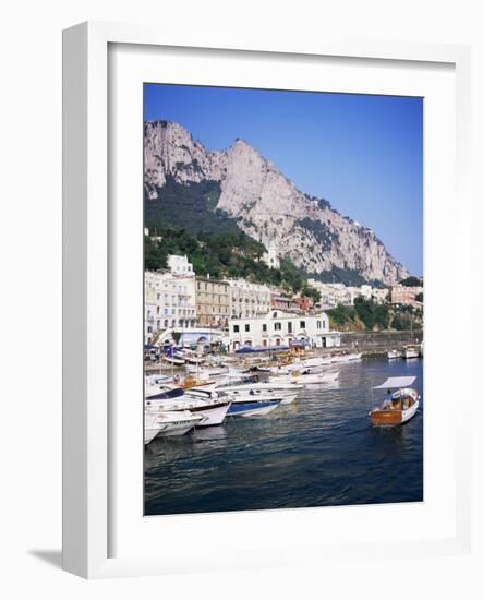 Marina Grande, Island of Capri, Campania, Italy, Mediterranean-Roy Rainford-Framed Photographic Print