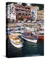 Marina Grande, Island of Capri, Campania, Italy, Mediterranean-Roy Rainford-Stretched Canvas