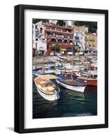 Marina Grande, Island of Capri, Campania, Italy, Mediterranean-Roy Rainford-Framed Photographic Print