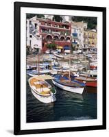 Marina Grande, Island of Capri, Campania, Italy, Mediterranean-Roy Rainford-Framed Photographic Print