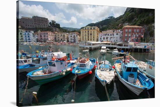 Marina Grande, Sorrento, Costiera Amalfitana (Amalfi Coast), UNESCO World Heritage Site, Campania-Frank Fell-Stretched Canvas