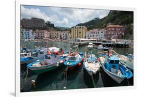 Marina Grande, Sorrento, Costiera Amalfitana (Amalfi Coast), UNESCO World Heritage Site, Campania-Frank Fell-Framed Photographic Print