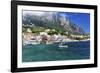 Marina Grande View from the Sea, Capri, Italy-George Oze-Framed Photographic Print