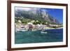 Marina Grande View from the Sea, Capri, Italy-George Oze-Framed Photographic Print