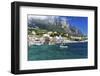 Marina Grande View from the Sea, Capri, Italy-George Oze-Framed Photographic Print