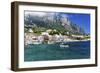 Marina Grande View from the Sea, Capri, Italy-George Oze-Framed Photographic Print