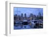 Marina, Granville Island, Vancouver, British Columbia, Canada, North America-Richard Cummins-Framed Photographic Print