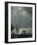 Marina in the Moonlight-Carlo Bonavia-Framed Giclee Print