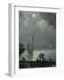 Marina in the Moonlight-Carlo Bonavia-Framed Giclee Print