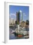 Marina near the Hanseatic Trade Center in Hamburg-Jon Hicks-Framed Photographic Print