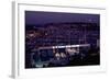 Marina of Porto Cervo at Night-Vittoriano Rastelli-Framed Photographic Print