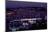 Marina of Porto Cervo at Night-Vittoriano Rastelli-Mounted Photographic Print