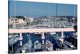 Marina of Porto Cervo-Vittoriano Rastelli-Stretched Canvas