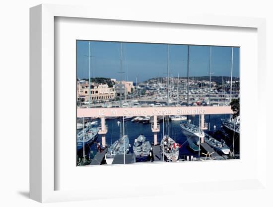 Marina of Porto Cervo-Vittoriano Rastelli-Framed Photographic Print