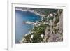 Marina Piccola and Coast from Giardini Di Augusto, Capri, Capri Island, Campania, Italy-Massimo Borchi-Framed Photographic Print