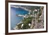 Marina Piccola and Coast from Giardini Di Augusto, Capri, Capri Island, Campania, Italy-Massimo Borchi-Framed Photographic Print