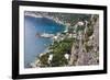 Marina Piccola and Coast from Giardini Di Augusto, Capri, Capri Island, Campania, Italy-Massimo Borchi-Framed Photographic Print