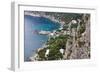 Marina Piccola and Coast from Giardini Di Augusto, Capri, Capri Island, Campania, Italy-Massimo Borchi-Framed Photographic Print