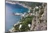 Marina Piccola and Coast from Giardini Di Augusto, Capri, Capri Island, Campania, Italy-Massimo Borchi-Mounted Photographic Print