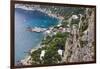 Marina Piccola and Coast from Giardini Di Augusto, Capri, Capri Island, Campania, Italy-Massimo Borchi-Framed Photographic Print