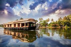 House Boat in Backwaters-Marina Pissarova-Photographic Print