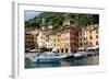 Marina, Portofino, Liguria, Italy, Europe-Peter Groenendijk-Framed Photographic Print