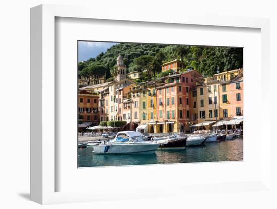 Marina, Portofino, Liguria, Italy, Europe-Peter Groenendijk-Framed Photographic Print