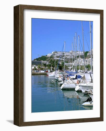 Marina, Puerto Rico, Gran Canaria, Canary Islands-Peter Thompson-Framed Photographic Print