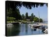 Marina, Quai Baron De Blonay, Evian-Les Bains, Lake Geneva, Haute-Savoie, France-Richardson Peter-Stretched Canvas