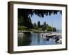 Marina, Quai Baron De Blonay, Evian-Les Bains, Lake Geneva, Haute-Savoie, France-Richardson Peter-Framed Photographic Print