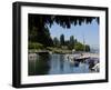 Marina, Quai Baron De Blonay, Evian-Les Bains, Lake Geneva, Haute-Savoie, France-Richardson Peter-Framed Photographic Print